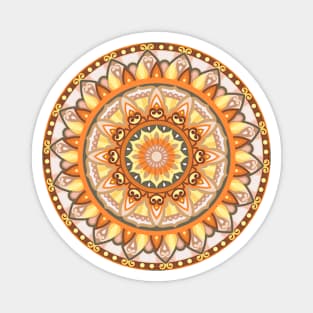 Autumn Mandala Magnet